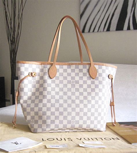 white neverfull lv|lv neverfull price.